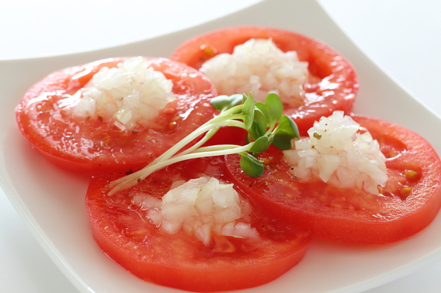 番茄切片涼菜盤(開胃菜)